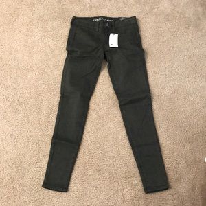 Dark green jeggings